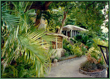 main resort area walkway